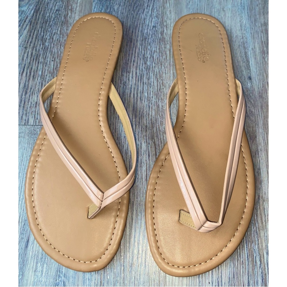 Mauve Pink And Brown Sandals